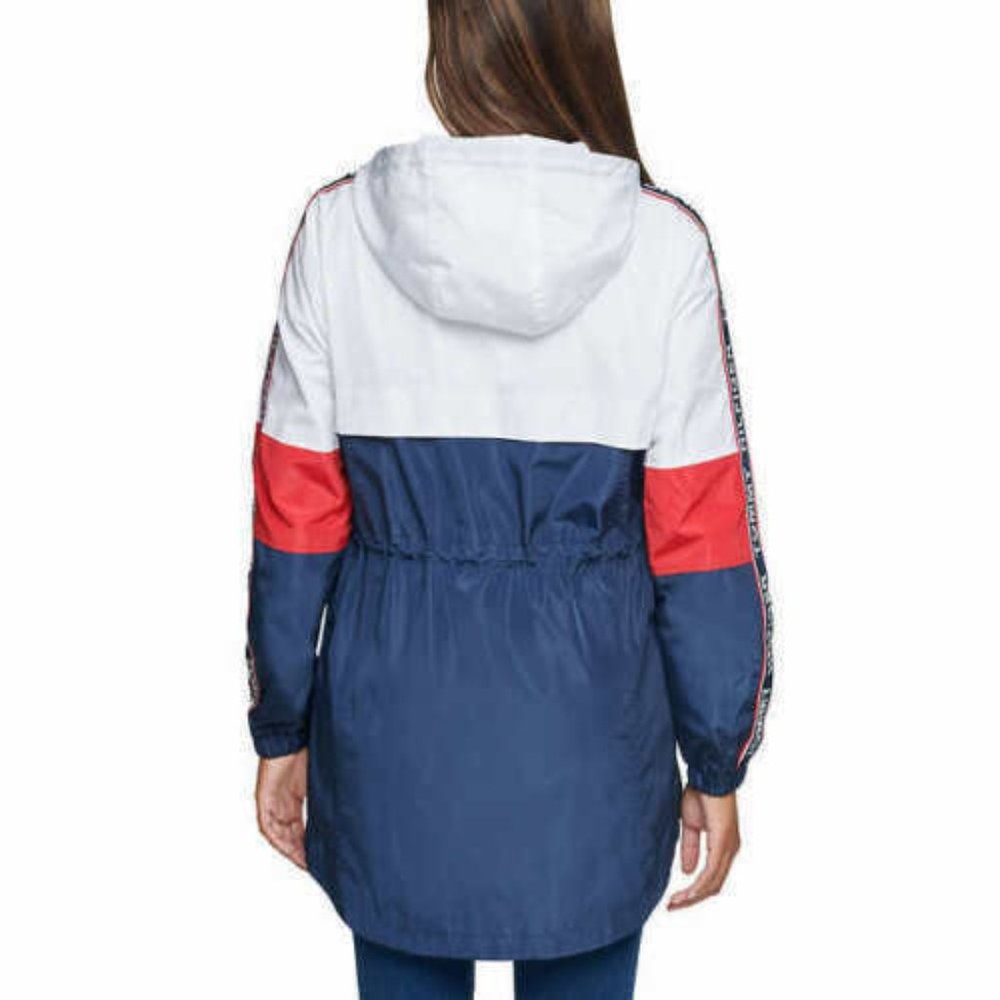 Tommy Hilfiger Ladies Windbreaker Rain Jacket - Picture 2 of 8